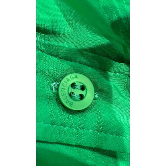 BALENCIAGA Wrap-Front BB-Jacquard Dress Size FR 34/ S - Picture 9 of 12